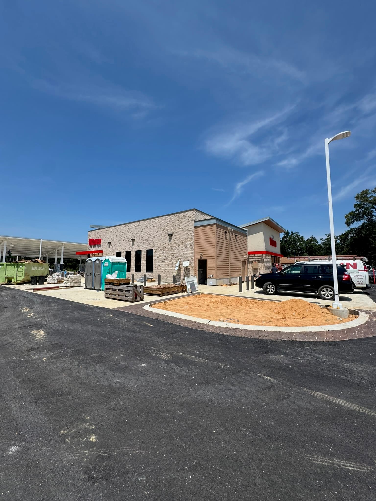 Commercial building construction